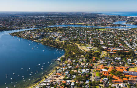 Aerial Image of MOSMAN PARK