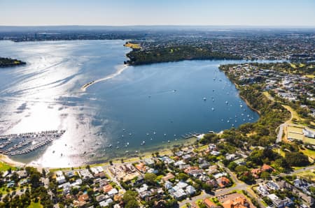 Aerial Image of MOSMAN PARK