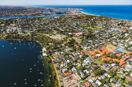 Aerial Image of MOSMAN PARK