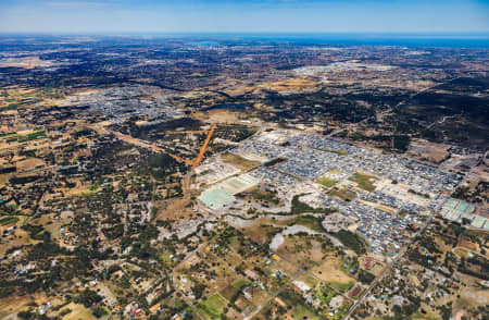 Aerial Image of BRABHAM