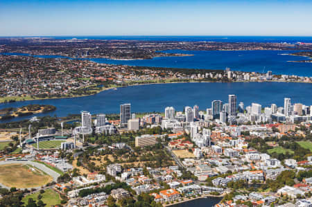 Aerial Image of EAST PERTH