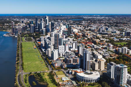 Aerial Image of EAST PERTH