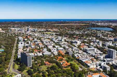 Aerial Image of WEST PERTH
