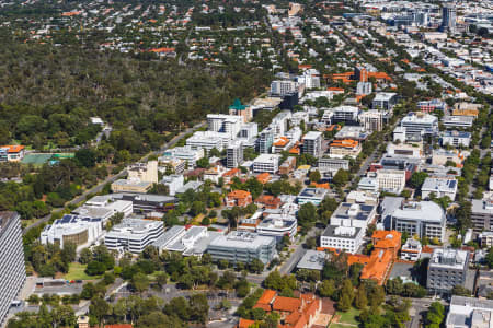 Aerial Image of WEST PERTH