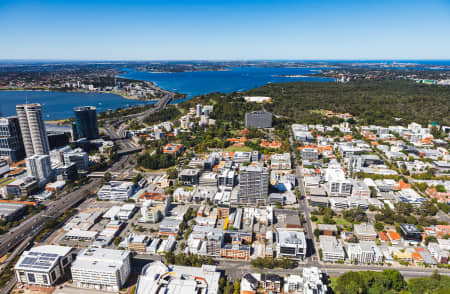 Aerial Image of WEST PERTH