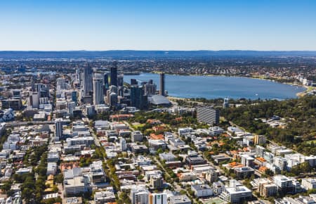 Aerial Image of WEST PERTH