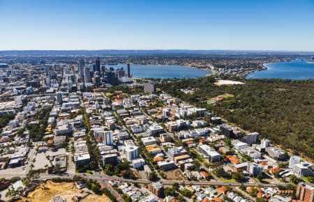 Aerial Image of WEST PERTH