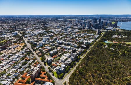 Aerial Image of WEST PERTH