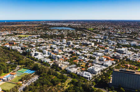 Aerial Image of WEST PERTH