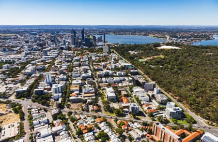 Aerial Image of WEST PERTH