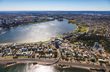 Aerial Image of SOUTH PERTH