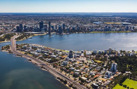 Aerial Image of SOUTH PERTH