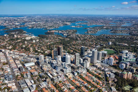 Aerial Image of ST LEONARDS