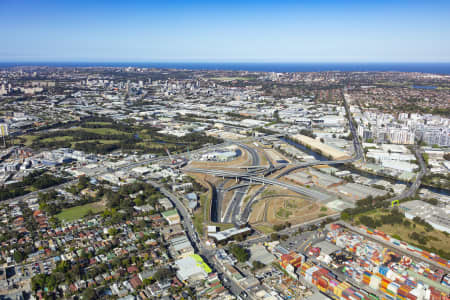 Aerial Image of WESTCONNEX ST PETERS