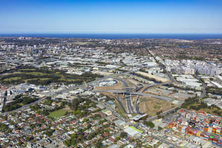 Aerial Image of WESTCONNEX ST PETERS