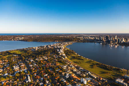 Aerial Image of SOUTH PERTH