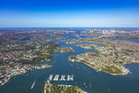 Aerial Image of PARRAMATTA RIVER HERO SHOT