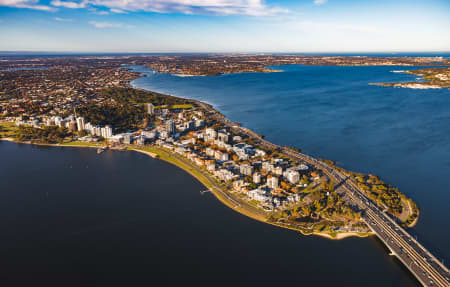 Aerial Image of SOUTH PERTH