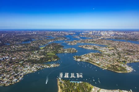 Aerial Image of PARRAMATTA RIVER HERO SHOT