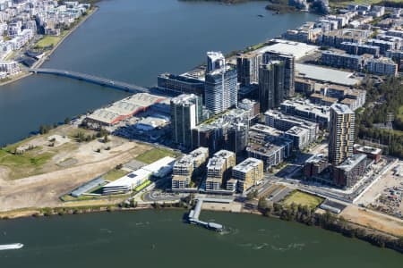 Aerial Image of WENTWORTH POINT  DEVELOPMENT