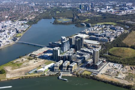 Aerial Image of WENTWORTH POINT  DEVELOPMENT