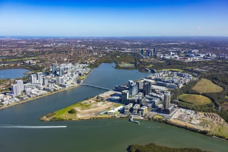 Aerial Image of WENTWORTH POINT  DEVELOPMENT