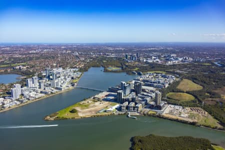 Aerial Image of WENTWORTH POINT  DEVELOPMENT