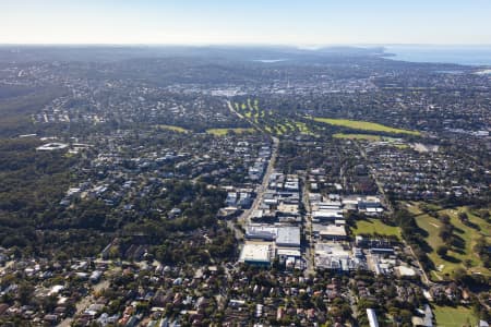 Aerial Image of BALGOWLAH