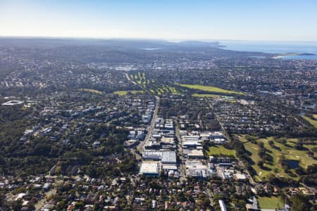 Aerial Image of BALGOWLAH