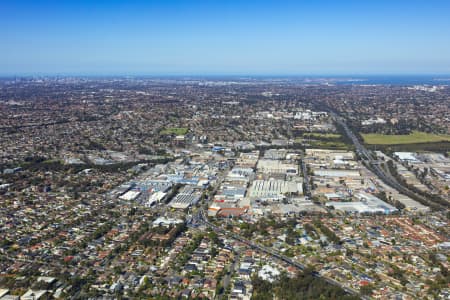 Aerial Image of PADSTOW AND BANKSTOWN