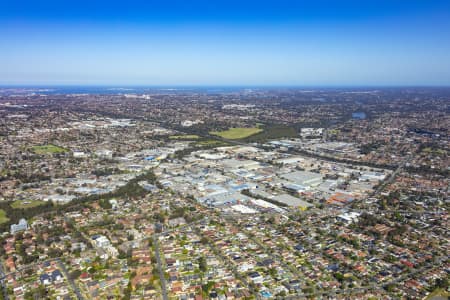 Aerial Image of PADSTOW AND BANKSTOWN