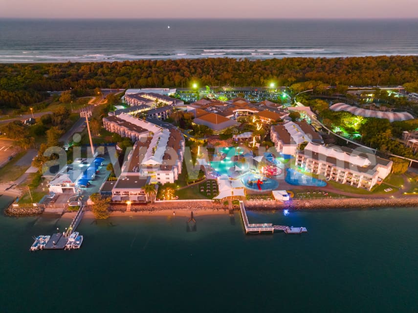 Aerial Image of Seaworld Resort Main Beach