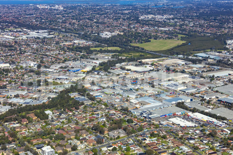 Aerial Image of Padstow and Bankstown