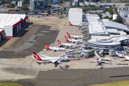 Aerial Image of TERMINAL THREE SYDNEY AIRPORT