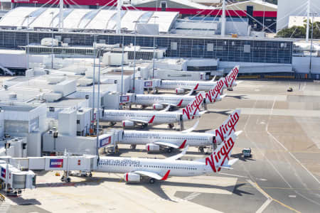 Aerial Image of TERMINAL TWO SYDNEY AIRPORT