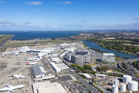 Aerial Image of SYDNEY INTERNATIONAL TERMINAL