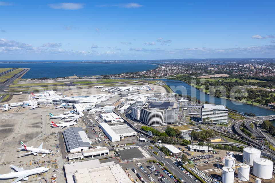 Aerial Image of Sydney International Terminal