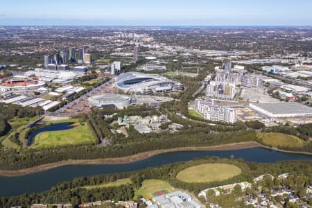 Aerial Image of SYDNEY OLYMPIC PARK