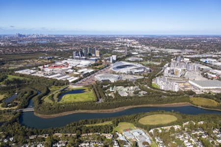 Aerial Image of SYDNEY OLYMPIC PARK