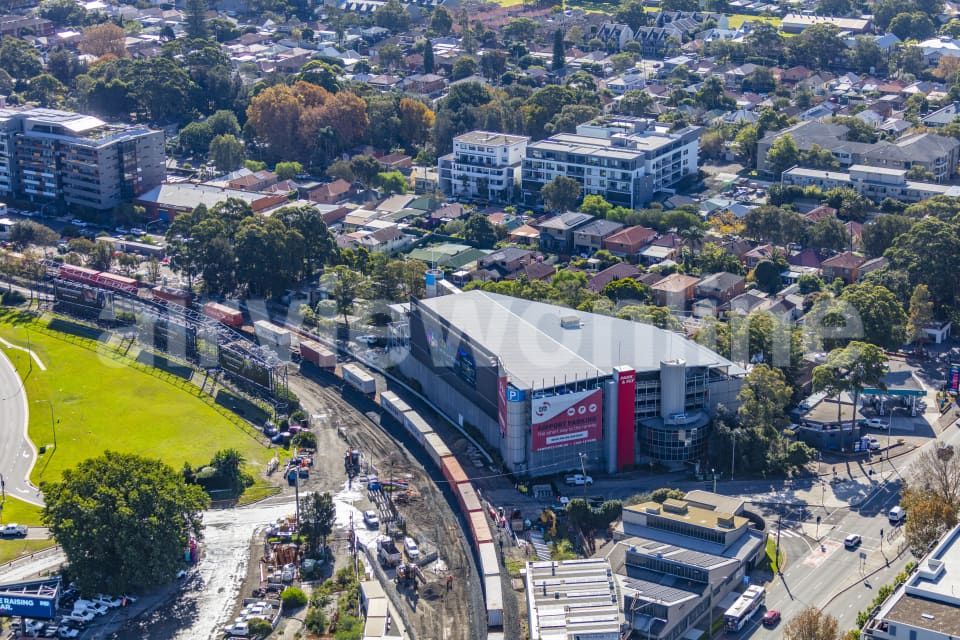 Aerial Image of Park & Fly Mascot