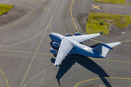 Aerial Image of C-17A GLOBEMASTER SYDNEY AIRPORT