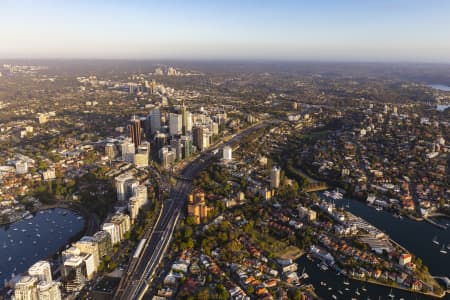 Aerial Image of NORTH SYDNEY