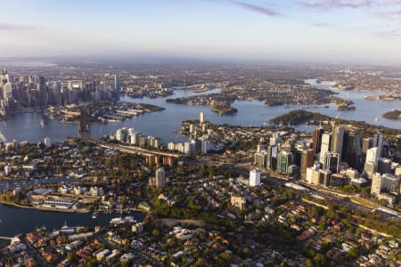 Aerial Image of NORTH SYDNEY