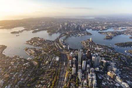 Aerial Image of NORTH SYDNEY