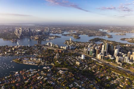 Aerial Image of NORTH SYDNEY