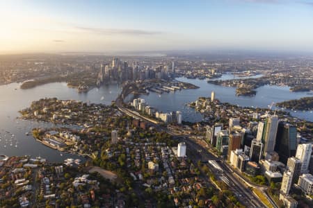 Aerial Image of NORTH SYDNEY
