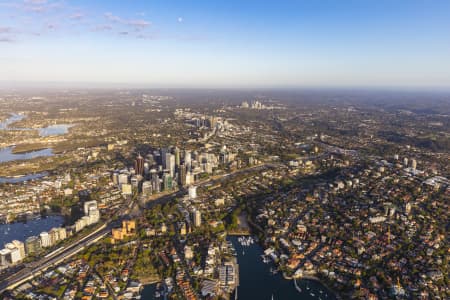 Aerial Image of NORTH SYDNEY