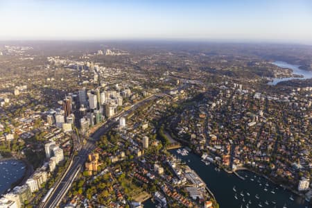 Aerial Image of NORTH SYDNEY