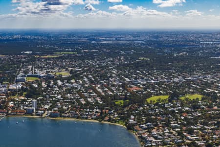 Aerial Image of CLAREMONT