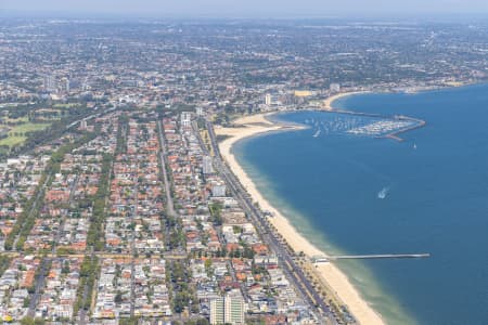 Aerial Image of SAINT KILDA WEST